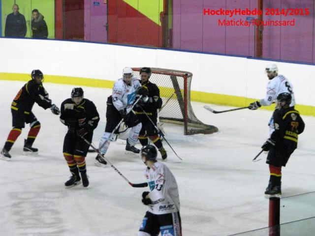 Photo hockey match Besançon - Colmar le 13/12/2014