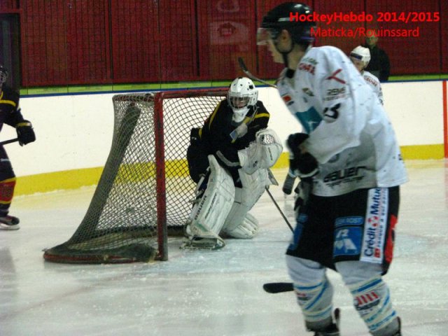 Photo hockey match Besançon - Colmar le 13/12/2014