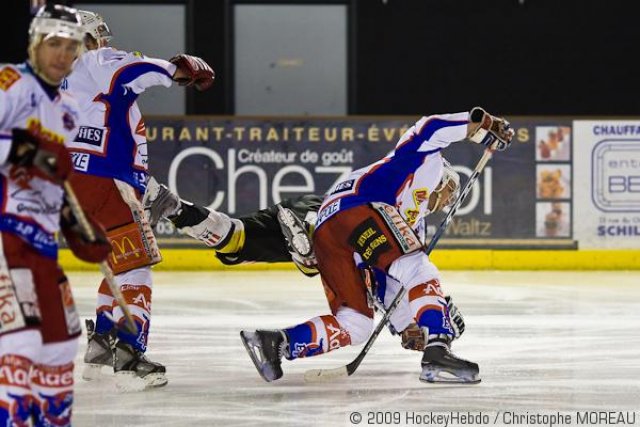 Photo hockey match Strasbourg  - Epinal  le 30/12/2008
