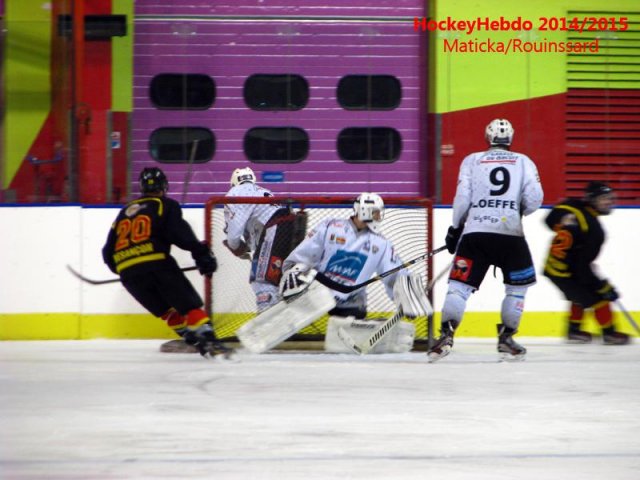 Photo hockey match Besançon - Colmar le 13/12/2014