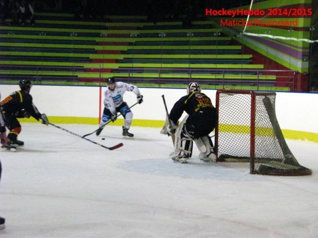 Photo hockey match Besançon - Colmar le 13/12/2014