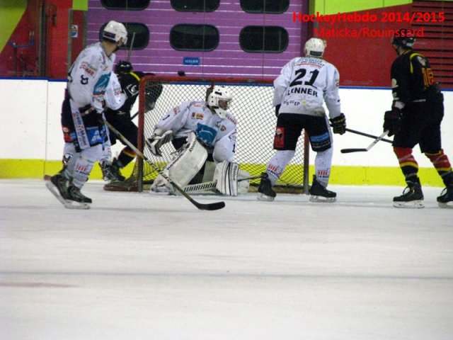 Photo hockey match Besançon - Colmar le 13/12/2014