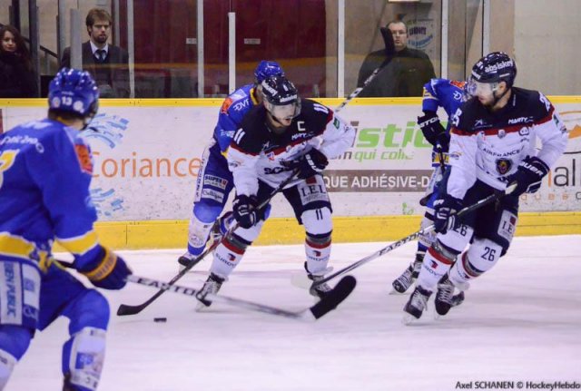 Photo hockey match Dijon  - Angers  le 13/12/2014