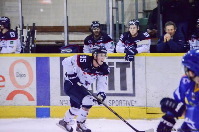 Photo hockey match Dijon  - Angers  le 13/12/2014