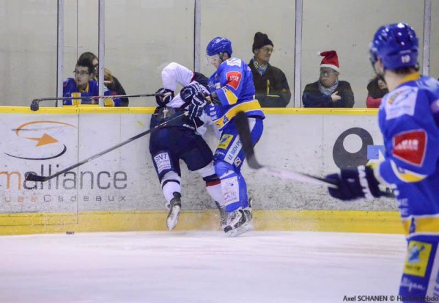 Photo hockey match Dijon  - Angers  le 13/12/2014