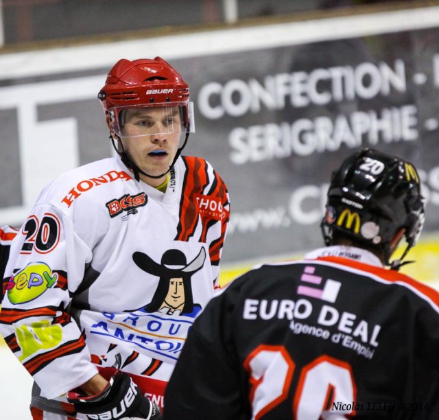 Photo hockey match Amiens  - Cholet  le 09/12/2014