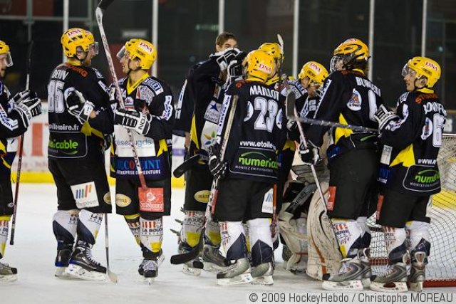 Photo hockey match Strasbourg  - Epinal  le 30/12/2008