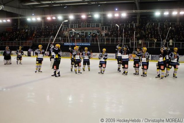 Photo hockey match Strasbourg  - Epinal  le 30/12/2008
