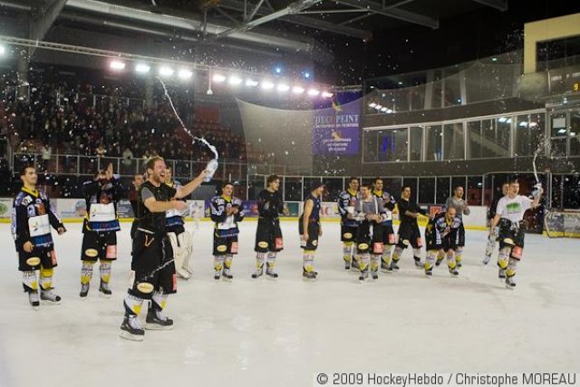 Photo hockey match Strasbourg  - Epinal  le 30/12/2008