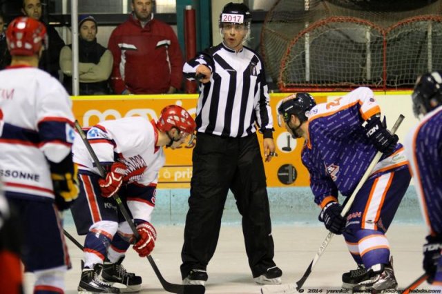 Photo hockey match Clermont-Ferrand - Evry  le 13/12/2014
