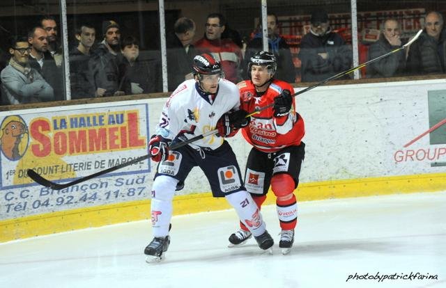 Photo hockey match Briançon  - Grenoble  le 13/12/2014