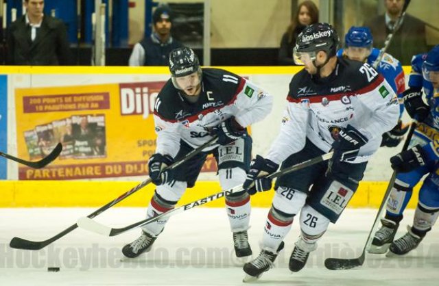 Photo hockey match Dijon  - Angers  le 13/12/2014