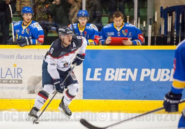 Photo hockey match Dijon  - Angers  le 13/12/2014