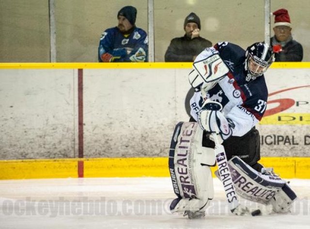 Photo hockey match Dijon  - Angers  le 13/12/2014