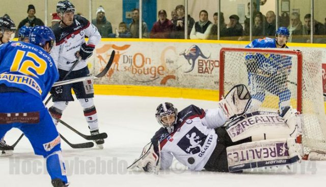 Photo hockey match Dijon  - Angers  le 13/12/2014