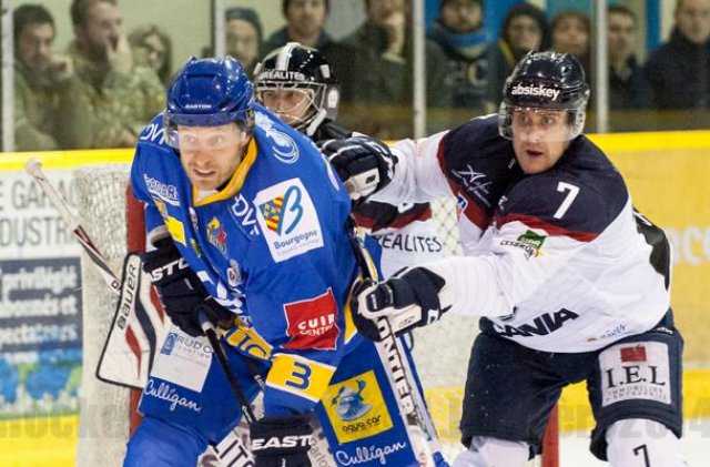 Photo hockey match Dijon  - Angers  le 13/12/2014
