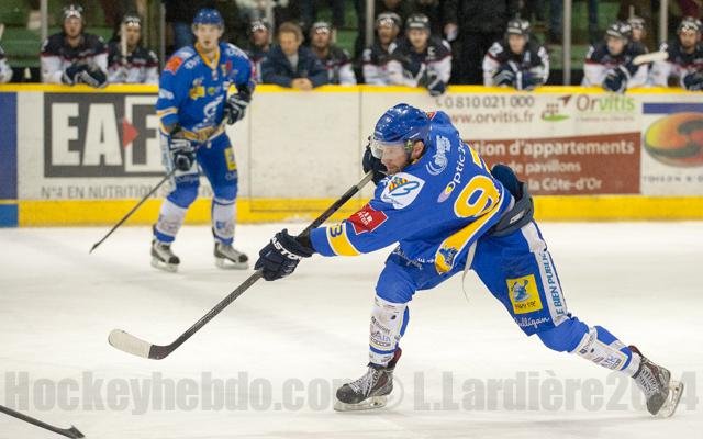 Photo hockey match Dijon  - Angers  le 13/12/2014