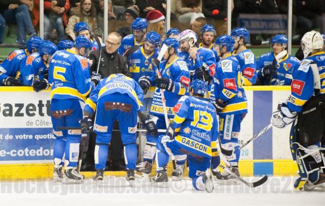 Photo hockey match Dijon  - Angers  le 13/12/2014