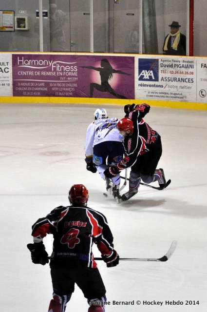 Photo hockey match Reims* - Neuilly/Marne le 20/12/2014