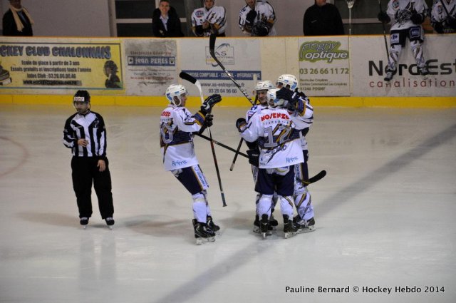 Photo hockey match Reims* - Neuilly/Marne le 20/12/2014