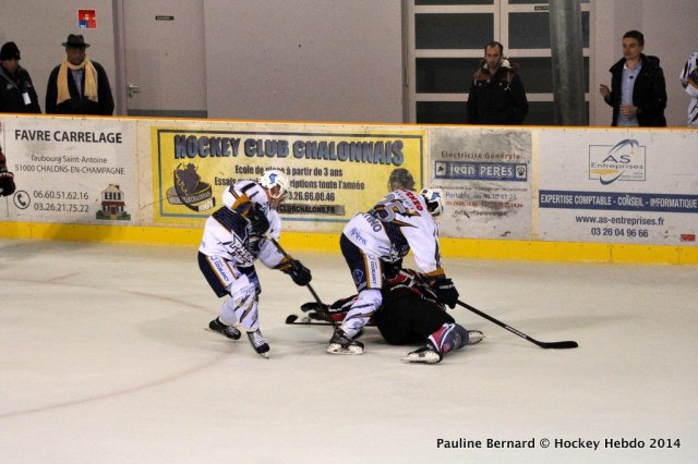 Photo hockey match Reims* - Neuilly/Marne le 20/12/2014