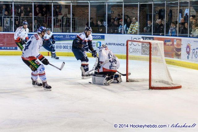 Photo hockey match Angers  - Caen  le 23/12/2014
