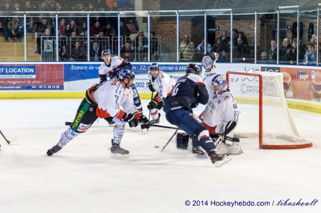 Photo hockey match Angers  - Caen  le 23/12/2014