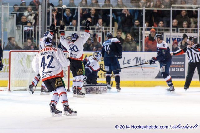 Photo hockey match Angers  - Caen  le 23/12/2014