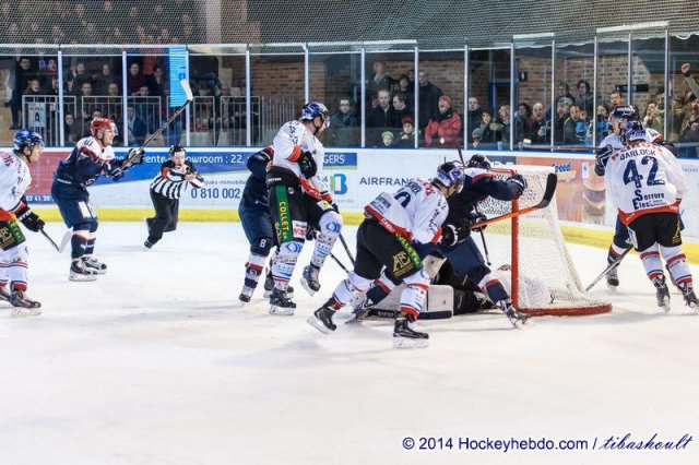 Photo hockey match Angers  - Caen  le 23/12/2014
