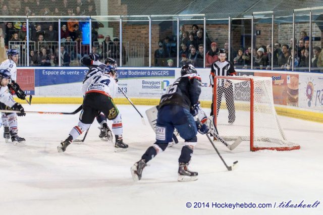 Photo hockey match Angers  - Caen  le 23/12/2014
