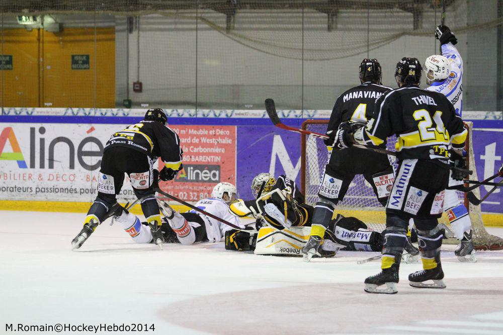 Rouen 4 - 3 Gap 