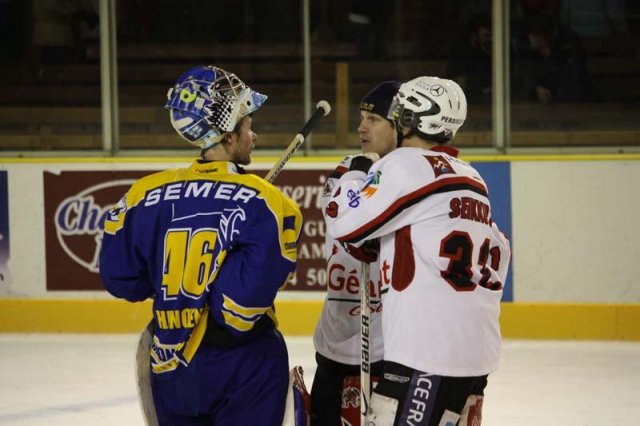 Photo hockey match Chamonix  - Briançon  le 03/01/2009