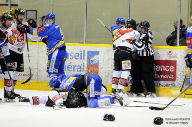 Photo hockey match Dijon  - Amiens  le 26/12/2014