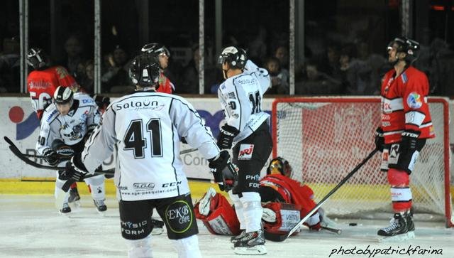 Photo hockey match Briançon  - Brest  le 26/12/2014