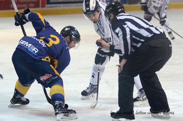 Photo hockey match Chamonix  - Brest  le 28/12/2014