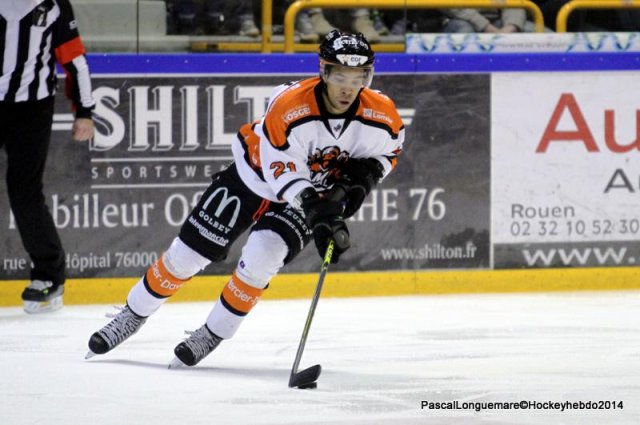 Photo hockey match Rouen - Epinal  le 28/12/2014