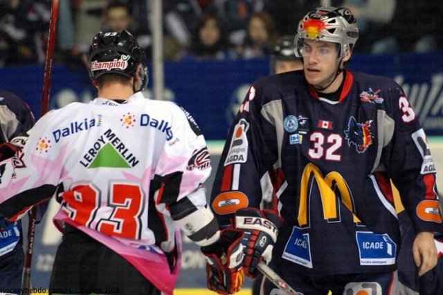 Photo hockey match Grenoble  - Amiens  le 03/01/2009