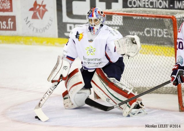 Photo hockey match Amiens  - Grenoble  le 28/12/2014