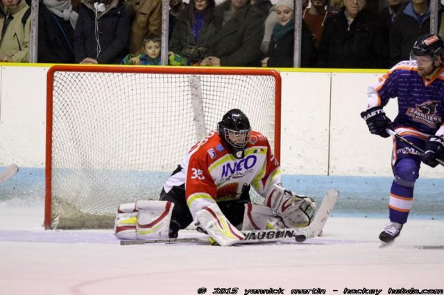 Photo hockey match Clermont-Ferrand - Meudon le 03/01/2015