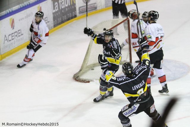 Photo hockey match Rouen - Briançon  le 06/01/2015