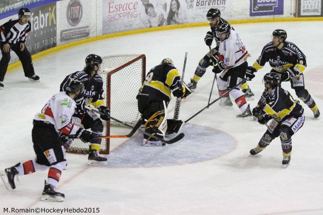 Photo hockey match Rouen - Briançon  le 06/01/2015