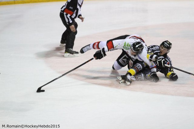 Photo hockey match Rouen - Briançon  le 06/01/2015