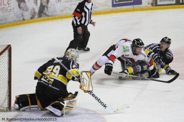 Photo hockey match Rouen - Briançon  le 06/01/2015