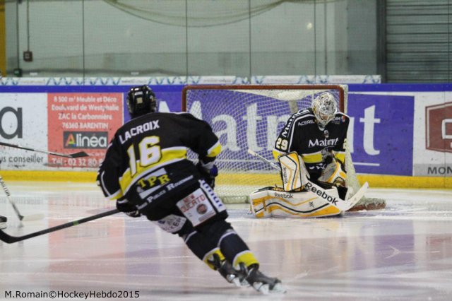 Photo hockey match Rouen - Briançon  le 06/01/2015