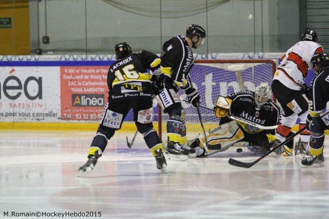 Photo hockey match Rouen - Briançon  le 06/01/2015