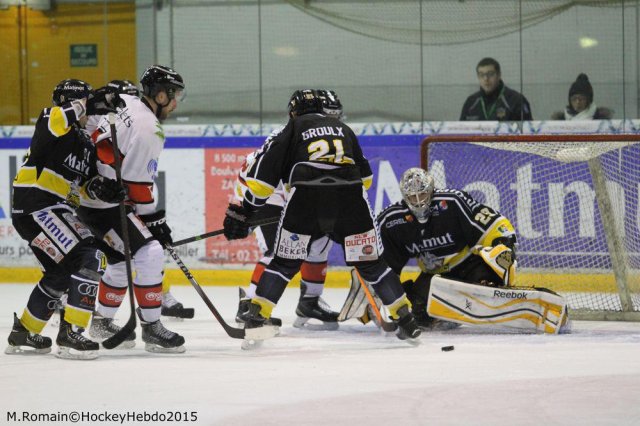 Photo hockey match Rouen - Briançon  le 06/01/2015