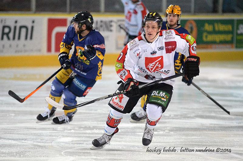 Chamonix  3 - 6 Amiens 