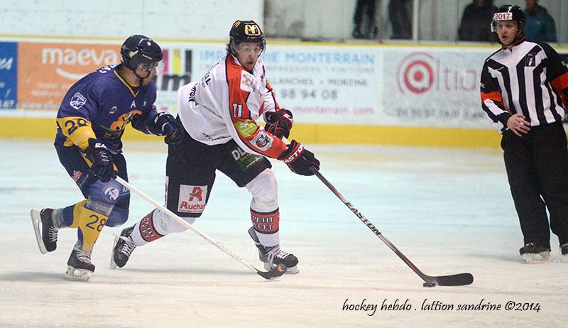 Chamonix  3 - 6 Amiens 