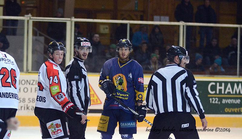 Chamonix  3 - 6 Amiens 