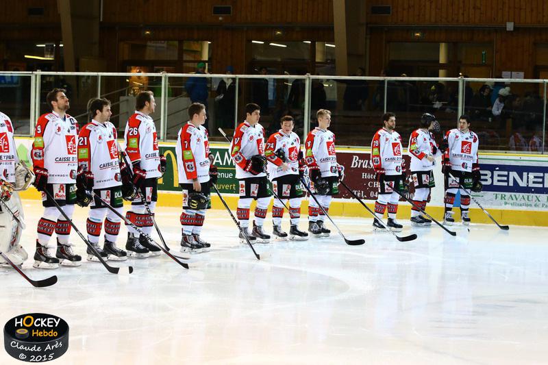 Chamonix  3 - 6 Amiens 